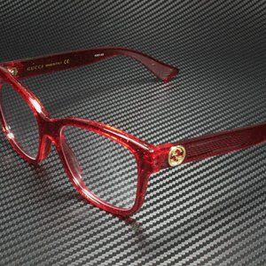 GUCCI Red Sparkle 54mm Eyeglasses-Accepts OFFERS